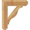 Ekena Millwork Funston Craftsman Rough Sawn Bracket, Western Red Cedar, 6"W x 28"D x 32"H BKT06X28X32FST04RWR - alternate 4